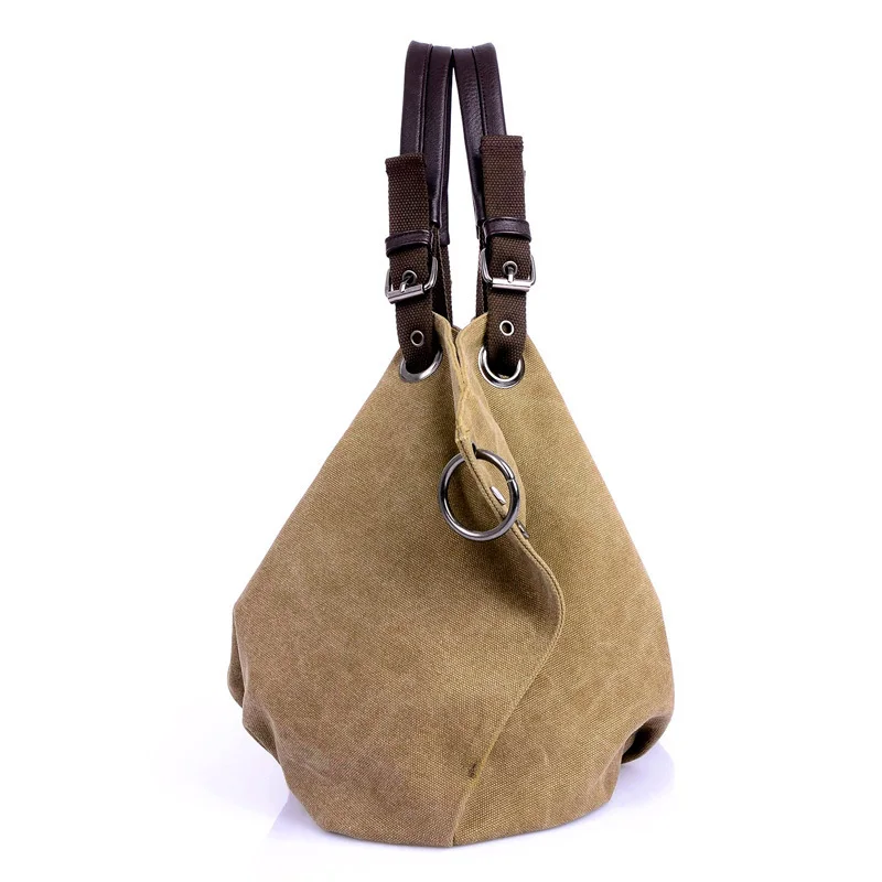 Women Canvas Messenger Bags Handbags Female Tote Bolsas Femininas Ladies Shoulder Crossbody Bags Women's Top-Handle Bags - Image 3