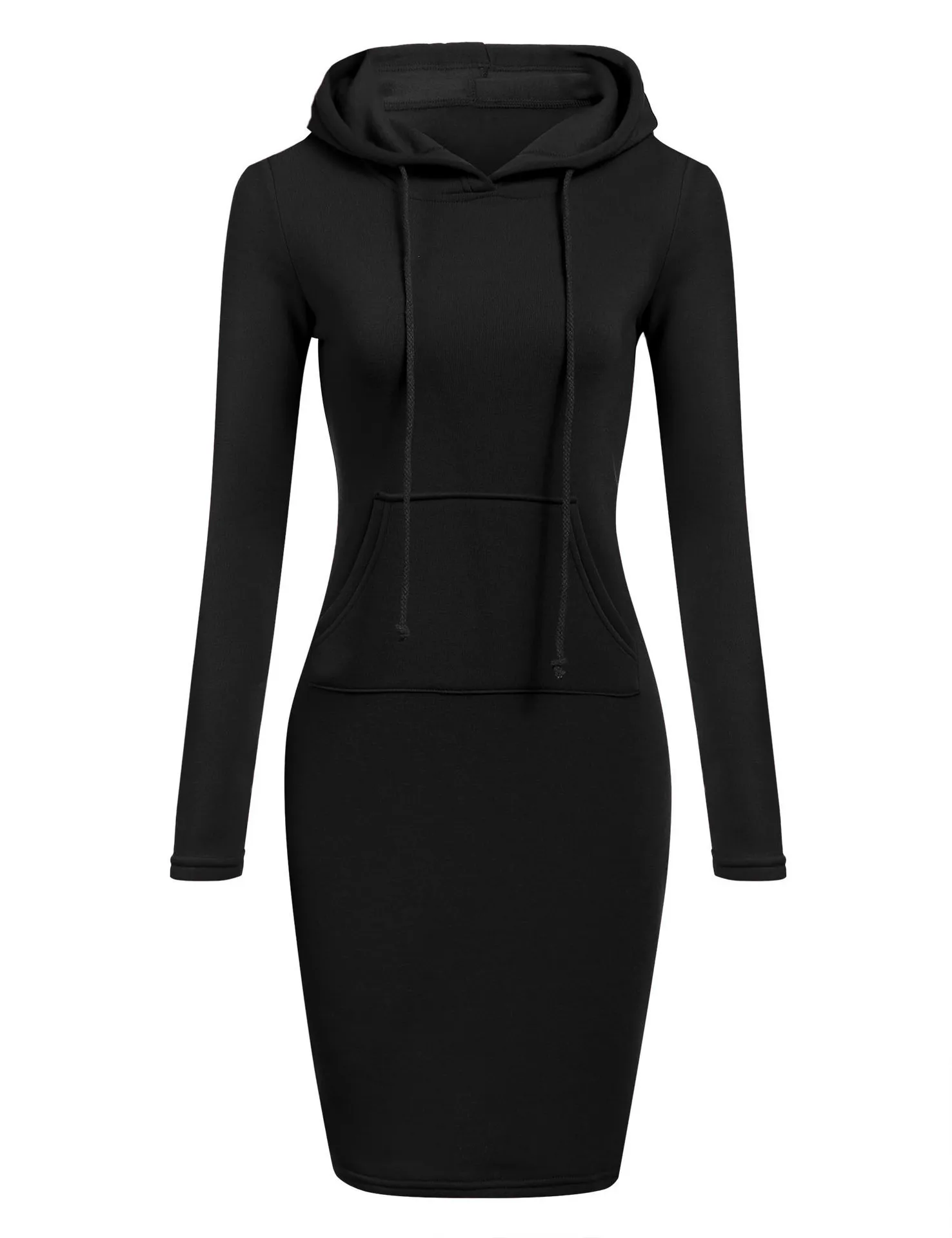 Ladies Dress Autumn Women Hooded Dresses Hoodies Women Sweatshirts Women Hoodies Dress Tops Ladies Clothing - Image 9