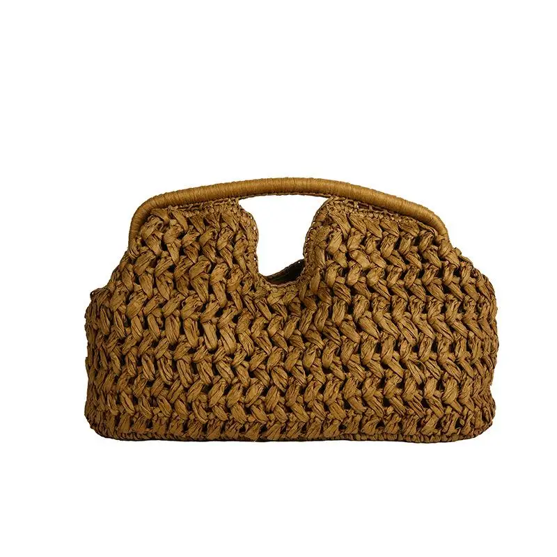Fashion Elegant Woven Handbag Female Beach Straw Underarm Bag Versatile Exquisite Shoulder Bags Evening Bags For Women Gifts - Image 8