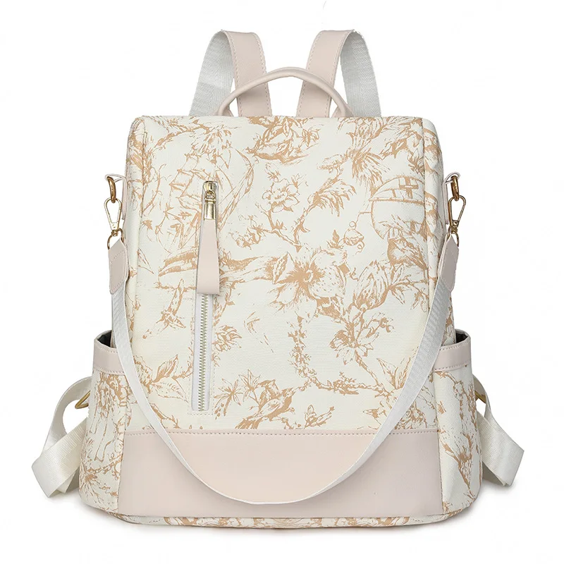 Fashionable Women's Bags, Trendy Backpacks, Large-Capacity Simple Handbags, Retro-Style Casual Bags, High-End Shoulder Crossbody Bags, Student School Bags, Multi-Purpose Storage Bags - Image 9