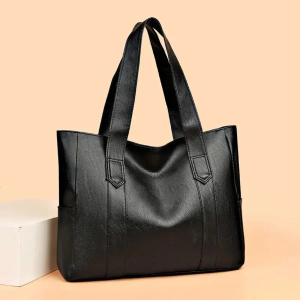 Vintage large capacity canvas women's handbag shoulder bag commuting work leisure handbag travel shopping bag