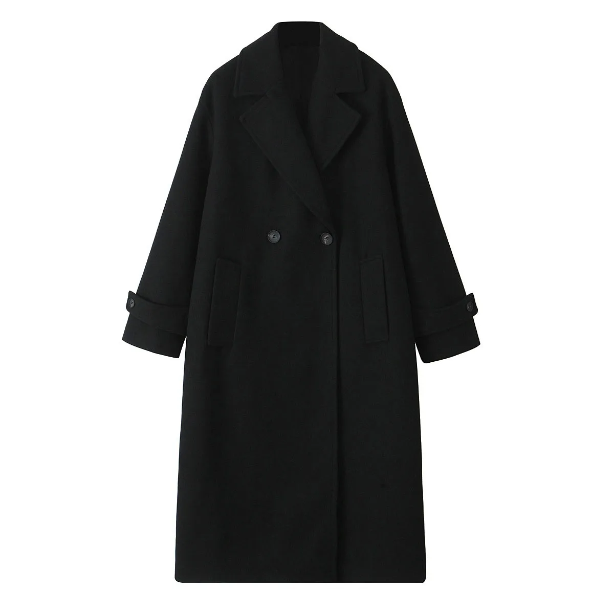 Autumn New Women's Clothing Style Fashionable Tri color Luxury Loose Collar Long Sleeve Coat - Image 6