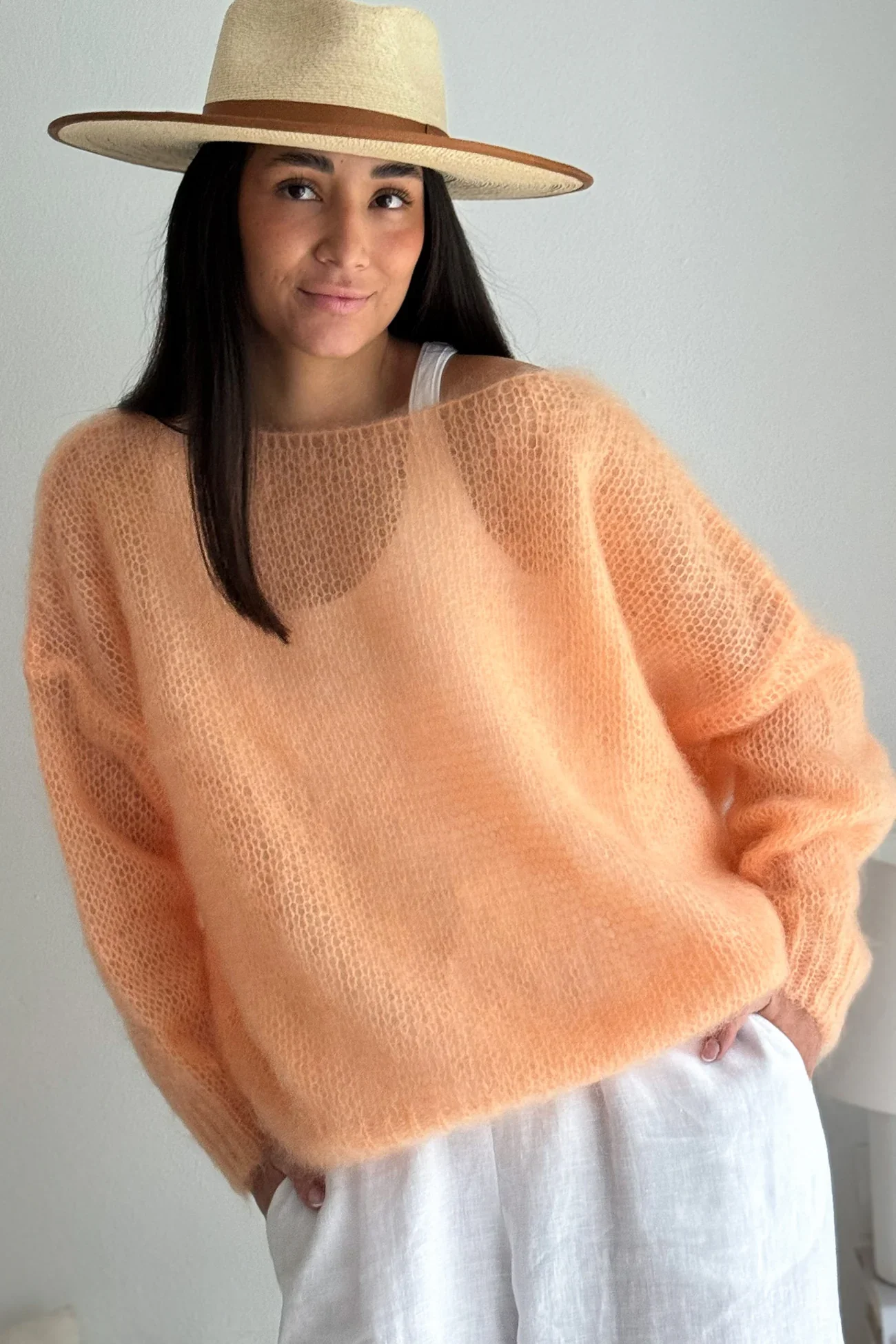 Women'S Casual Sweater Soft Comfortable Off Shoulder Pullover in Light Blue Perfect for Spring Fall Casual Attire Casual S - Image 6