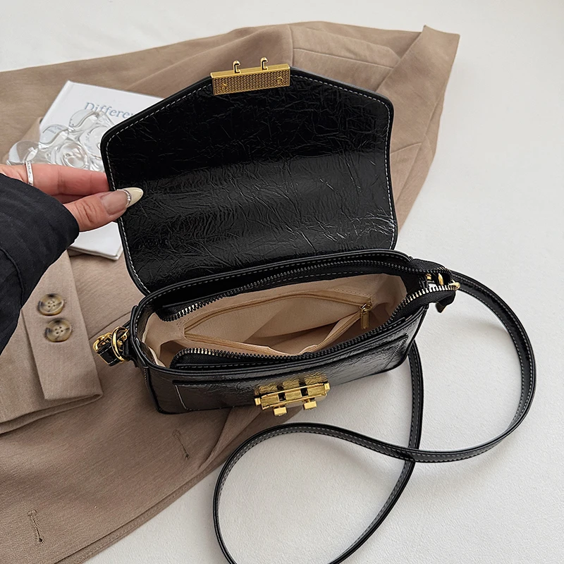 Small Handbags For Women Top Brand Shoulder Fashion Bag Square Hand Bag Purse Designer Crossbody Bag With Soft Handle bolsas - Image 2