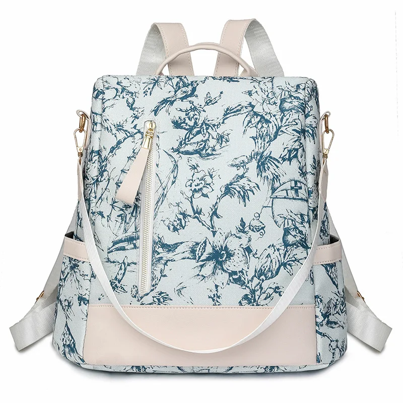 Fashionable Women's Bags, Trendy Backpacks, Large-Capacity Simple Handbags, Retro-Style Casual Bags, High-End Shoulder Crossbody Bags, Student School Bags, Multi-Purpose Storage Bags - Image 8