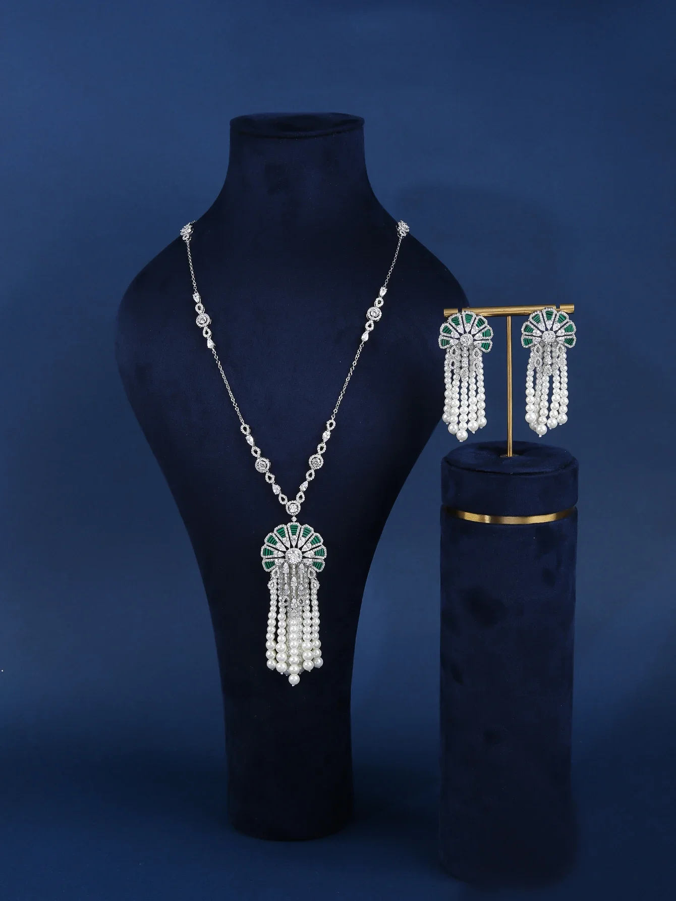JEWEL jewelry; luxury zircon jewelry; women's pendant necklace; personalized necklace; women's jewelry. - Image 7
