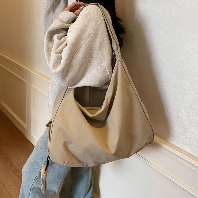 Women's Handbag Large Women Shoulder Shopper Bag Canvas Luxury Designer Cloth Tote Bags for Woman 2025 Trend Brands Big Female - Image 3