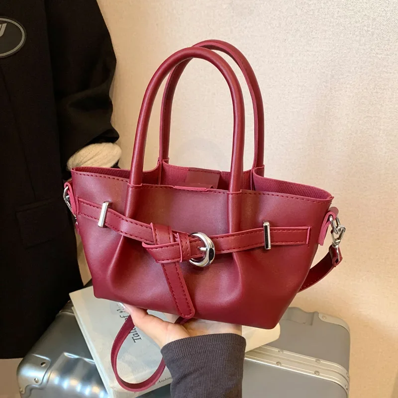 Branded Hand Bags for Women High Quality Leather Shoulder Bag Luxury Purses and Handbags Designer Crossbody Bag Bucket Bolsos - Image 3