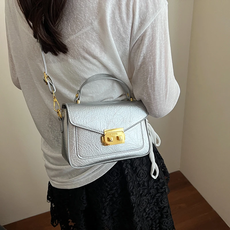 Small Handbags For Women Top Brand Shoulder Fashion Bag Square Hand Bag Purse Designer Crossbody Bag With Soft Handle bolsas - Image 4