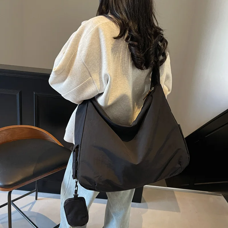 Women's Handbag Large Women Shoulder Shopper Bag Canvas Luxury Designer Cloth Tote Bags for Woman 2025 Trend Brands Big Female - Image 4