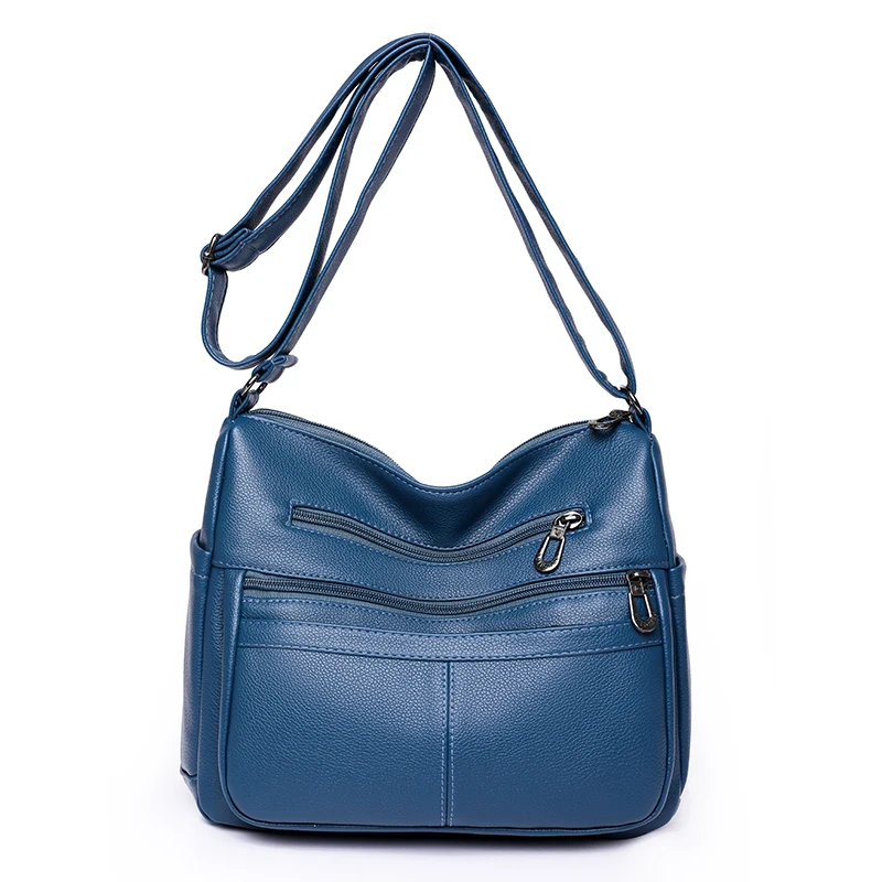 Handbags Women's Bag and Designer Multi-pocket Crossbody Shoulder Bag For Women 2023 SacHigh Quality Soft Leather Luxury Purses - Image 10