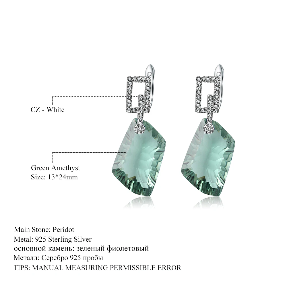 GEM'S BEAUTY jewelry set for women 925 sterling silver Fine jewelry for woman Elegant original - Image 2