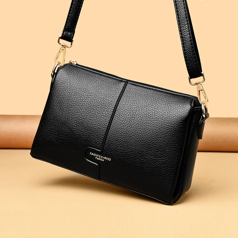 Ladies Hand Crossbody Bags For Women Leather Luxury Purses And Handbags Women Shoulder Bags Designer Bucket Sac - Image 5
