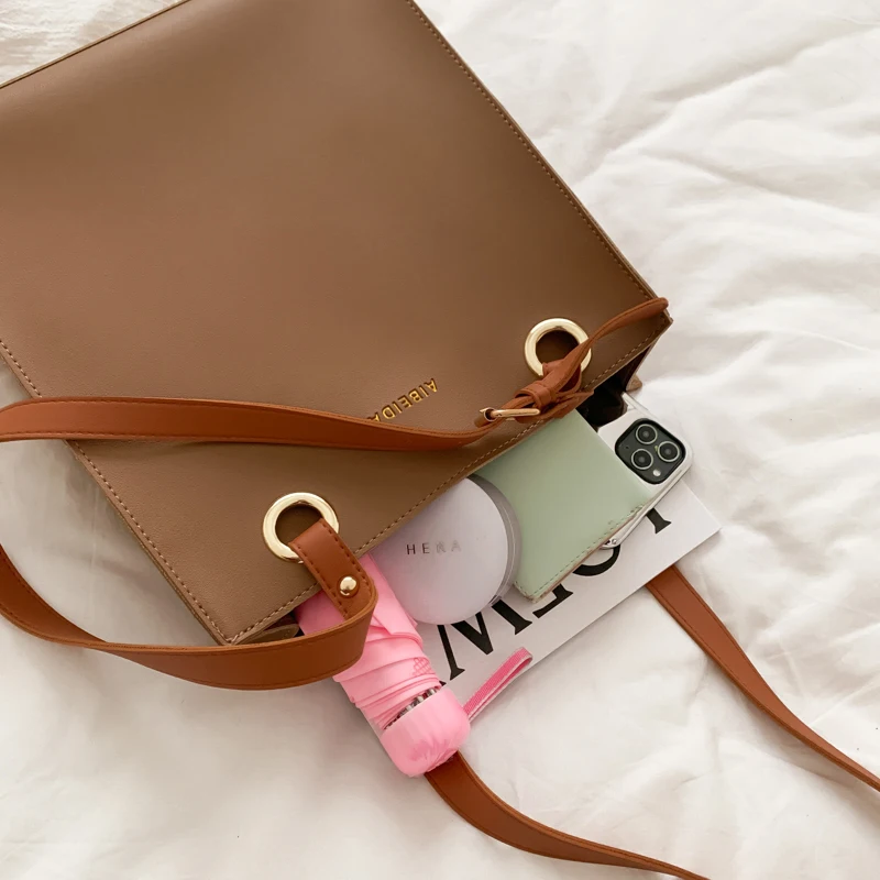 Ladies Handbags Women Fashion Bags Designer Tote Luxury Brand Leather Shoulder Bag Women Top Handle Bag Female Sac A Main - Image 4