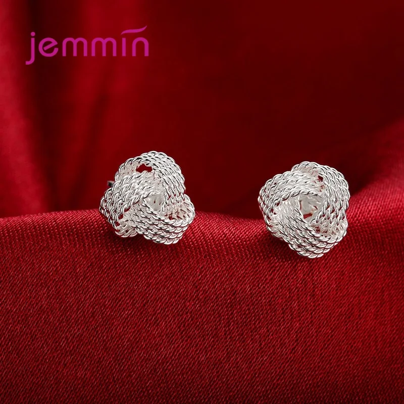 Elegant Fashion Jewelry Sets 925 Sterling Silver High Quality Earrings Necklace Set For Women Girls Wedding Dress - Image 4